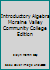 Introductory Algebra Moraine Valley Community College Edition 0536216665 Book Cover