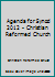 Agenda for Synod 2012 - Christian Reformed Church B00ODBJ32S Book Cover
