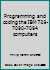 Programming and coding the IBM 709-7090-7094 computers B0000CM8UW Book Cover