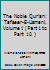 The Noble Qur'an: Tafseer-E-Usmani, Volume 1 8171011403 Book Cover
