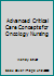 Advanced Critical Care Concepts for Oncology Nursing 0763738530 Book Cover