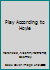 Play According to Hoyle B000JLZWTO Book Cover