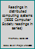 Readings in distributed computing systems (IEEE Computer Society readings in series) 0818630310 Book Cover