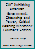 EMC Publishing American Government, Citizenship and Power, Guided Reading Workbook Teacher's Edition. 0821937219 Book Cover