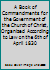 A Book of Commandments for the Government of the Church of Christ, Organized According to Law on the 6th of April 1830 0830900667 Book Cover