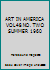 ART IN AMERICA VOL 48 NO. TWO SUMMER 1960 B001RYCTFW Book Cover