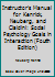 Instructor's Manual for Kenrick, Neuberg, and Cialdini: Social Psychology Goals in Interaction 0205541135 Book Cover