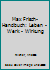 Max Frisch-Handbuch: Leben - Werk - Wirkung 347602427X Book Cover