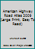American Highway Road Atlas 2009 157262776X Book Cover