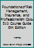 Foundations of Risk Management, Insurance, and Professionalism Cpcu 510 Course Guide 6th Edition 0894633503 Book Cover