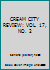 CREAM CITY REVIEW: VOL. 17, NO. 2 B000K6XLQ4 Book Cover