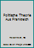 Politische Theorie Aus Frankreich 3531155989 Book Cover