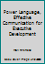 Power Language, Effective Communication for Executive Development 1593992610 Book Cover