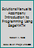 Solutions Manual to Accompany Introduction to Programming Using Sagemath 111923218X Book Cover