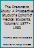 The Precursors Study: A Prospective Study of a Cohort of Medical Students, Volume V: 1977 - 1982 B01MTP5ZXN Book Cover