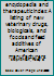 Veterinary drug encyclopedia and therapeutic index: A listing of new veterinary drugs, biologicals, and foods and feed additives of American manufacturers B0007GRBRW Book Cover