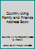 Country Living Family and Friends Address Book 0688134092 Book Cover
