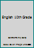 English 10th Grade 1423225031 Book Cover