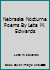 Nebraska nocturne;: Poems B0007E51UI Book Cover