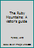The Ruby Mountains: A visitor's guide B0006R7OEM Book Cover