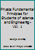 Physics Fundamental Principles for Students of science and Engineering - Vol. 1 B000ML78JS Book Cover