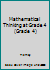 Mathematical Thinking at Grade 4 0328167258 Book Cover