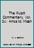 The Pulpit Commentary, Vol. 31: Amos to Micah B001FE2W8S Book Cover