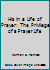 His in a Life of Prayer: The Privilege of a Prayer Life B002DIB024 Book Cover