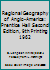 Regional Geography of Anglo-America: Prentice Hall Second Edition, 9th Printing 1962 B00NSDGNSO Book Cover
