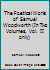The Poetical Works of Samuel Woodworth (In Two Volumes, Vol. II only) B002IAM5JE Book Cover