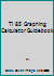 Ti 85 Graphing Calculator Guidebook B000UP6S7E Book Cover