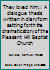 They loved him;: A dialogue thesis written in diary form setting forth the dramatic story of the Pleasant Hill Baptist Church B0007ESYSO Book Cover