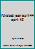 fdrs last year april 44 april 45 B000N2QD88 Book Cover
