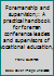 Foremanship and supervision;: A practical handbook for foreman conference leaders and supervisors of vocational education, B000864CWS Book Cover