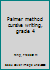 Palmer method cursive writing, grade 4 0913941522 Book Cover