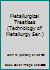 Metallurgical Treatises B001U3FZV0 Book Cover