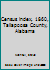 Census index, 1860, Tallapoosa County, Alabama B0006EH7TC Book Cover