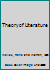 Theory of Literature B00126N57Q Book Cover