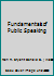 Fundamentals of Public Speaking B000O040JS Book Cover