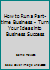 How to Run a Part-time Business 0749912715 Book Cover