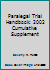 Paralegal Trial Handbook: 2002 Cumulative Supplement 0735528470 Book Cover