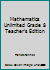 Mathematics Unlimited Grade 8 Teacher's Edition 0030064546 Book Cover