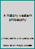 A history western philosophy 7536677308 Book Cover
