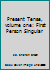Present Tense, volume one: First Person Singular B002ARY4RG Book Cover
