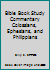 Bible Book Study Commentary Colossians, Ephesians, and Philippians B008OO78VI Book Cover