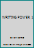 WRITING POWER 1 0070778221 Book Cover