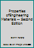 Properties ofEngineering Materials -- Second Edition B0036UQT88 Book Cover
