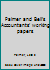 Palmer and Bell's Accountants' working papers B0007DQMAC Book Cover