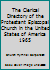 The Clerical Directory of the Protestant Episcopal Church in the United States of America 1965 B00R3HA8LE Book Cover