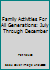 Family Activities For All Generations: July Through December 0972742891 Book Cover